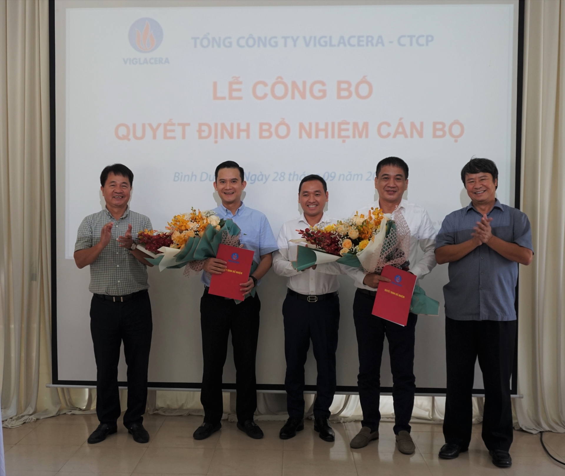 Viglacera Corporation - JSC appoints two new Deputy General Directors of the Corporation